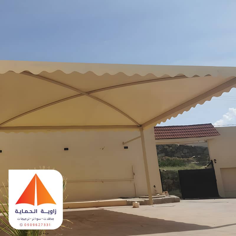 حداد مظلات سيارات جيزان